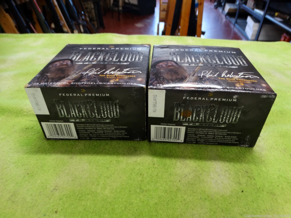 Federal Black Cloud Phil Robertson Duck Commander Special Edition 2 boxes -img-1