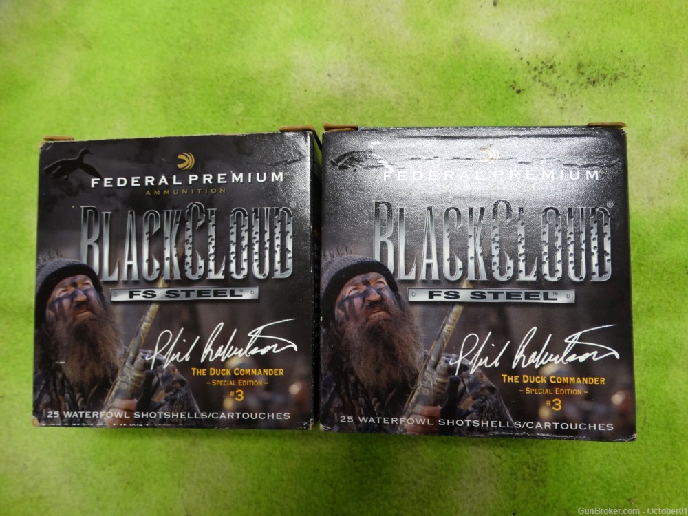Federal Black Cloud Phil Robertson Duck Commander Special Edition 2 boxes -img-0