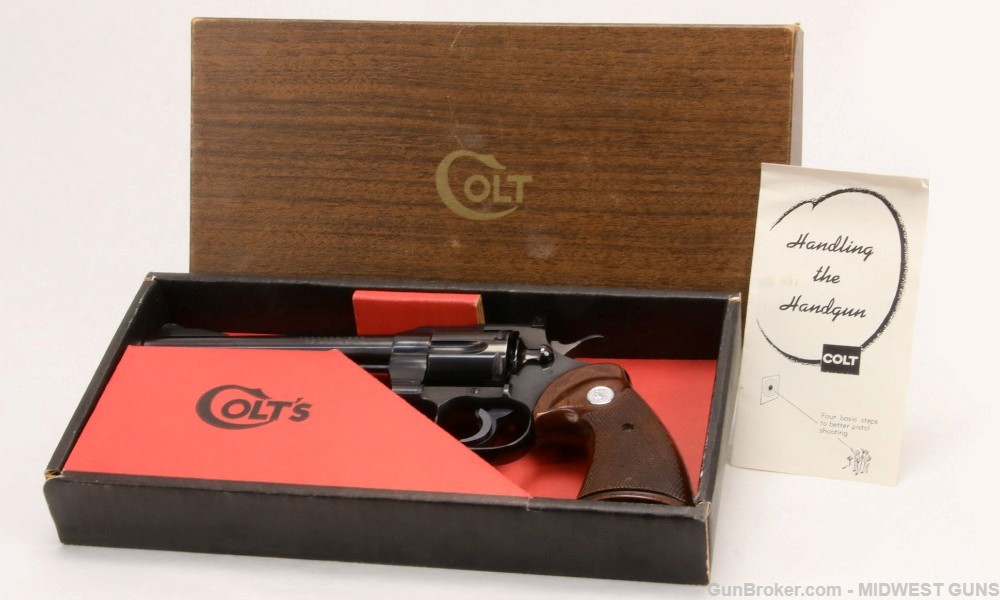 Colt Trooper .357 Magnum  Revolver IN THE BOX 1967-img-12
