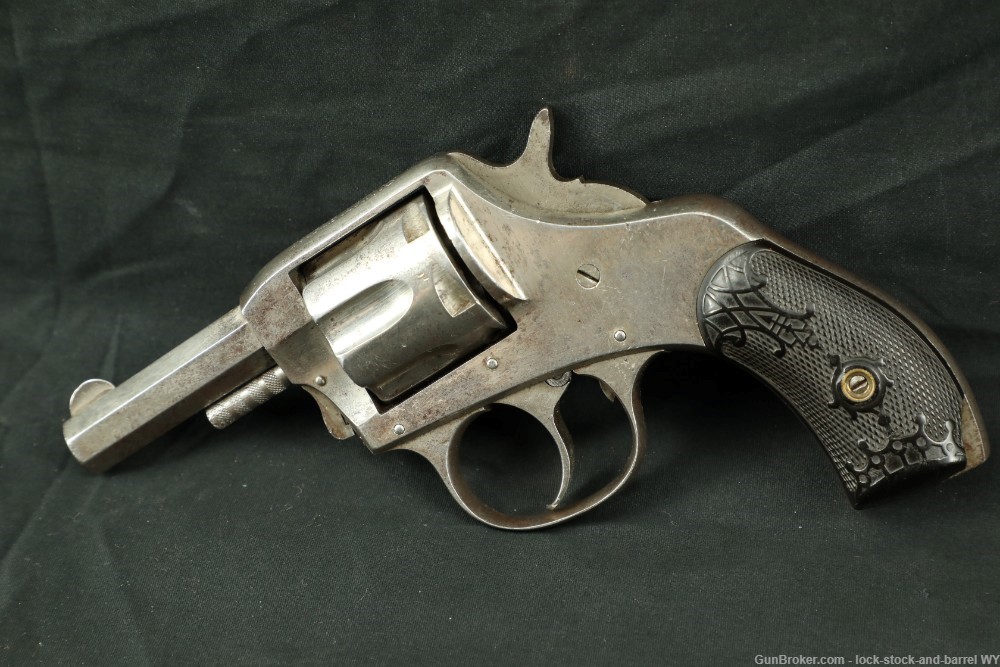 Harrington & Richardson H&R The American 1st Model .32 S&W DA Revolver, C&R-img-2