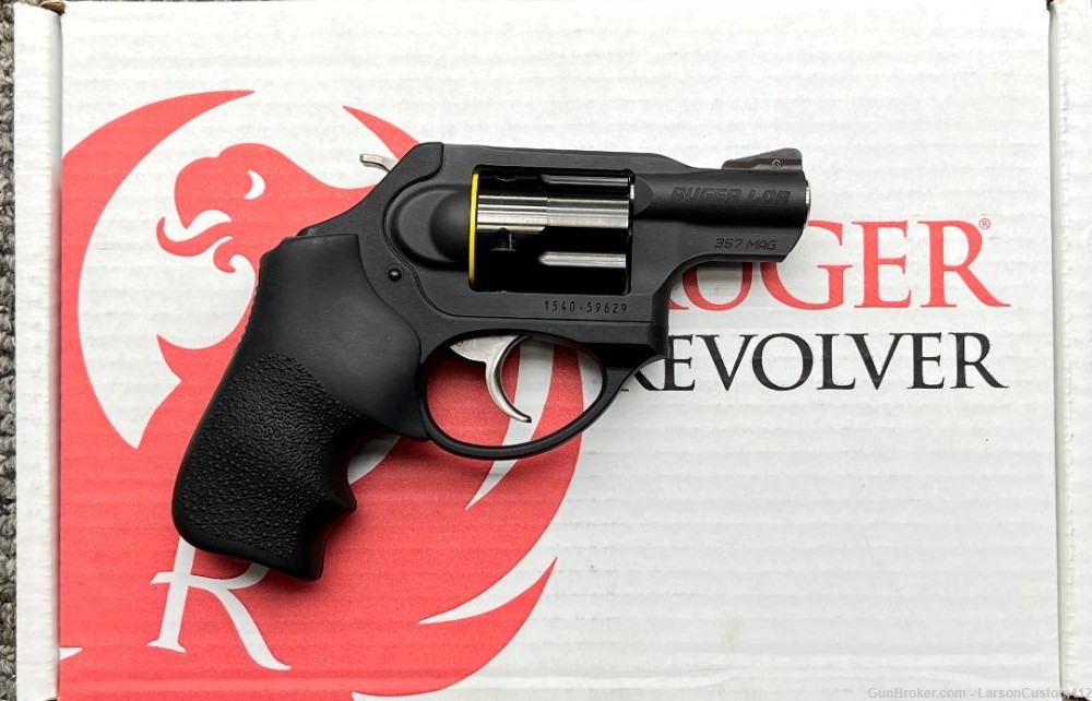 RUGER LCRX 357MAG 1.87" 5RD |HOGUE GRIPS 357 Magnum -img-1