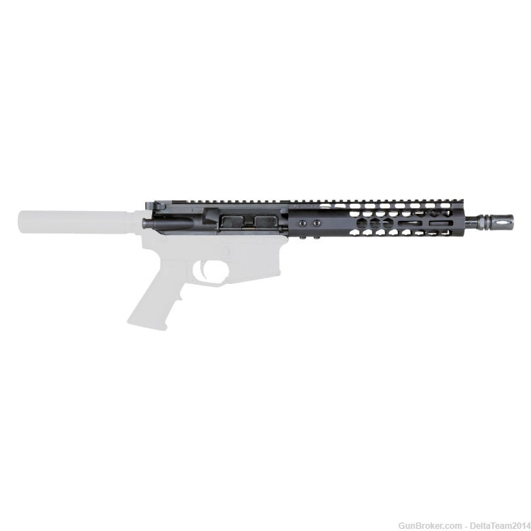 AR15 10.5" 556 223 Pistol Complete Upper - Includes BCG & CH - Assembled-img-6