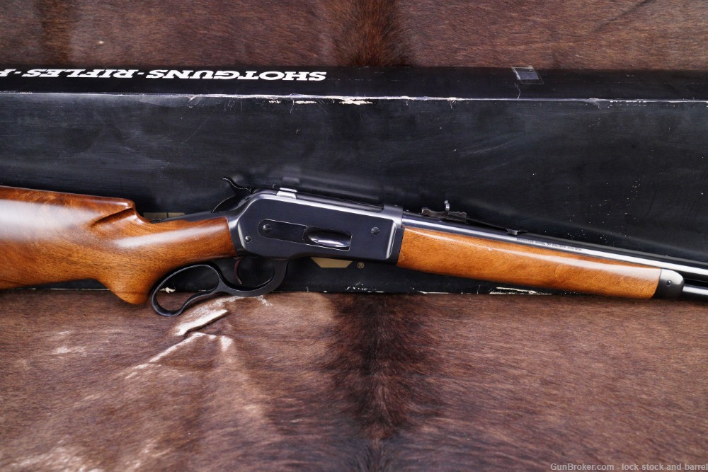 Browning Miroku Model 71 .348 Winchester 20" Lever Action Rifle, MFD 1987-img-2