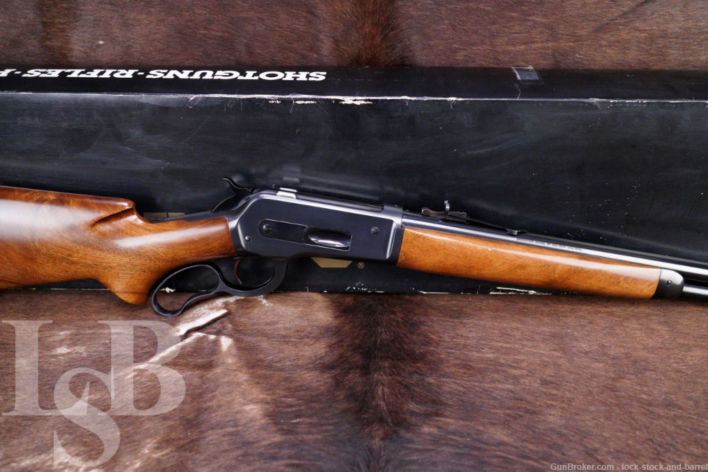 Browning Miroku Model 71 .348 Winchester 20" Lever Action Rifle, MFD 1987-img-0
