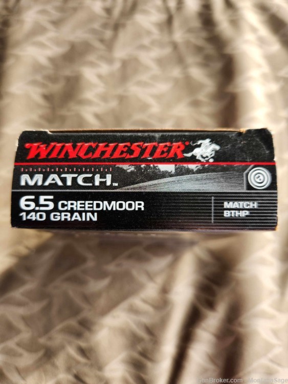 Factory Winchester 6.5 Creedmoor - Match 140gr. BTHP, 20 rds-img-0