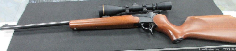 Thompson Center Encore Rifle w/ 24" .308 Win Barrel Leupold scope -img-0