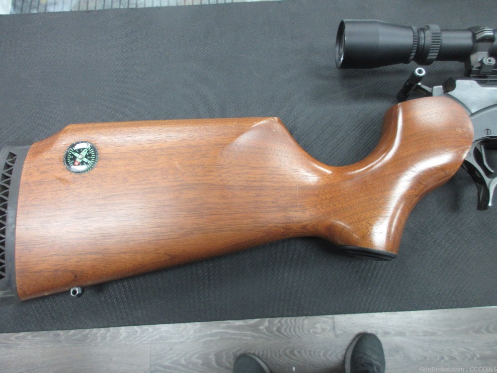 Thompson Center Encore Rifle w/ 24" .308 Win Barrel Leupold scope -img-5