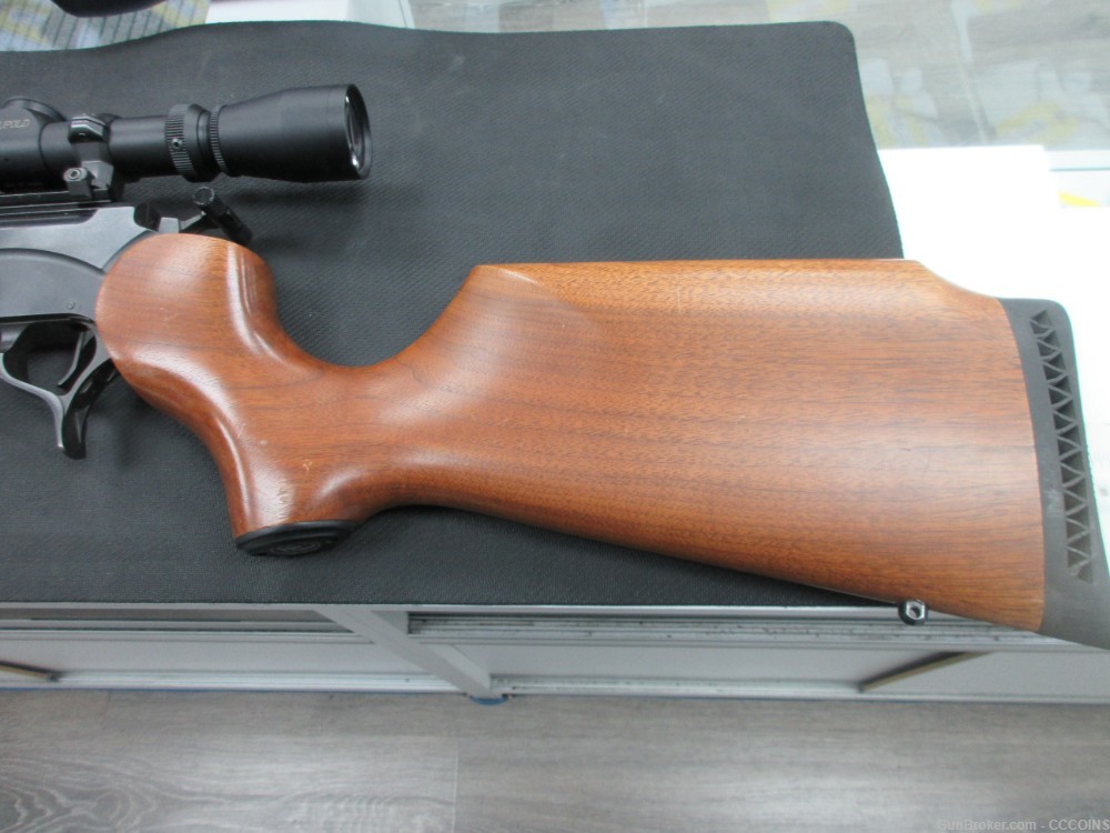 Thompson Center Encore Rifle w/ 24" .308 Win Barrel Leupold scope -img-1