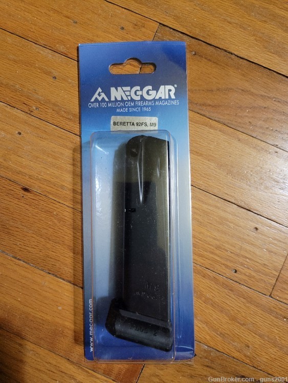 Mecgar Beretta 92fs  20 round mag-img-0