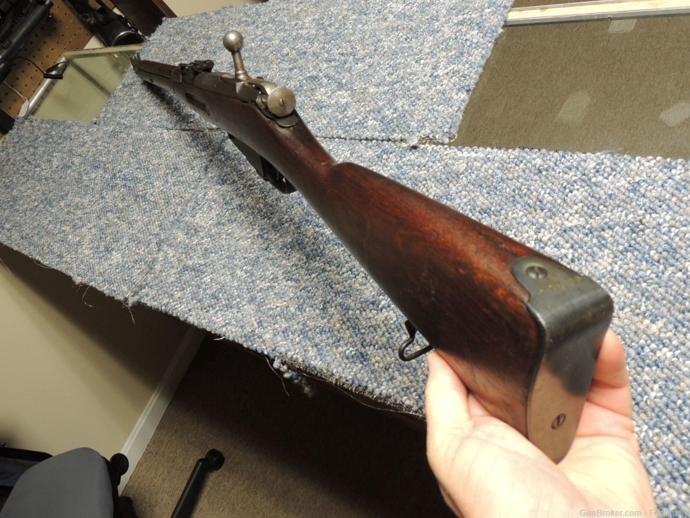 Finnish Mosin Nagant Model 27 with Rare Bolt Connector Wings-img-2