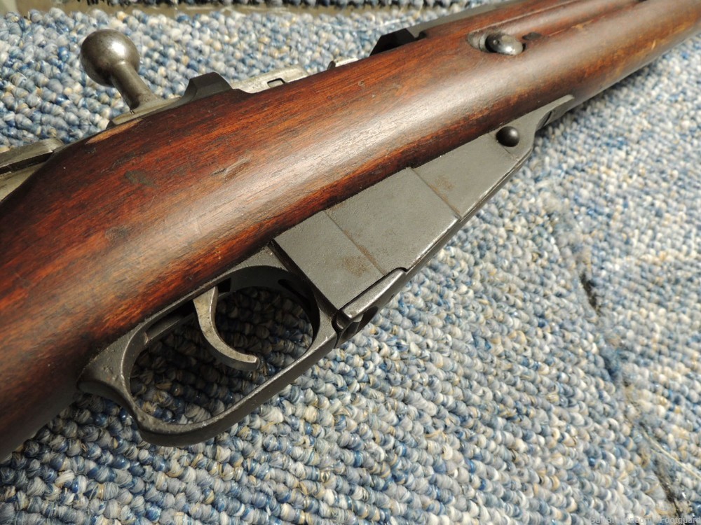Finnish Mosin Nagant Model 27 with Rare Bolt Connector Wings-img-12