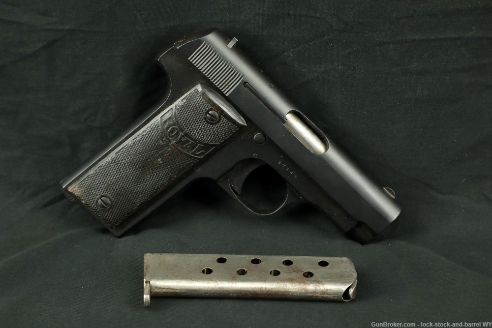 Spanish Ruby Model 1914 .32 ACP 7.65mm Semi-Automatic Pistol, C&R-img-2