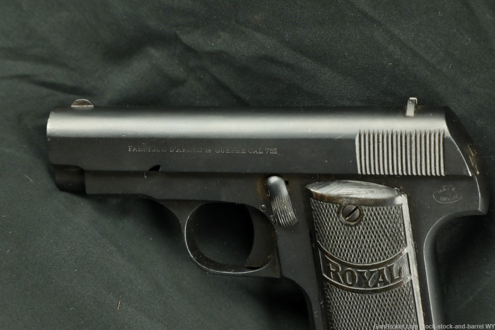 Spanish Ruby Model 1914 .32 ACP 7.65mm Semi-Automatic Pistol, C&R-img-6