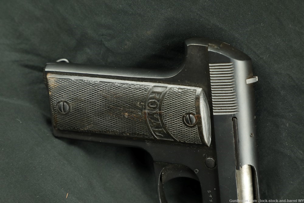 Spanish Ruby Model 1914 .32 ACP 7.65mm Semi-Automatic Pistol, C&R-img-3