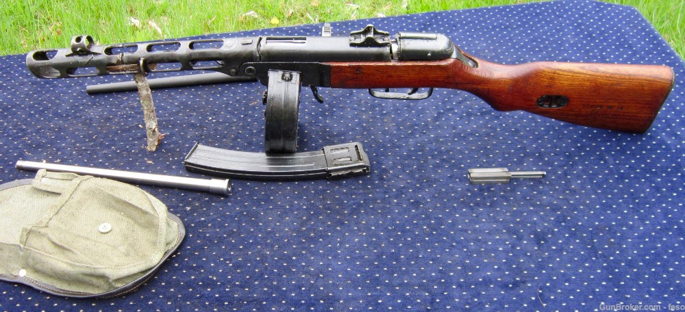 PPSH41 SEMIAUTO parts kit w/BARREL 9mm OR 7.62 Tok,w/Stickor Drum,NEW PICS!-img-8
