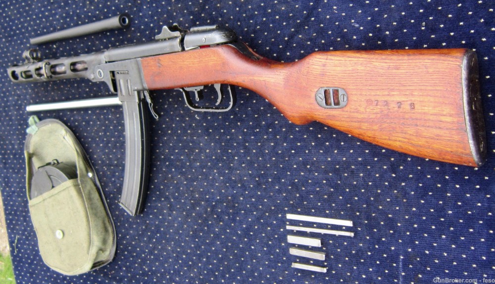 PPSH41 SEMIAUTO parts kit w/BARREL 9mm OR 7.62 Tok,w/Stickor Drum,NEW PICS!-img-26