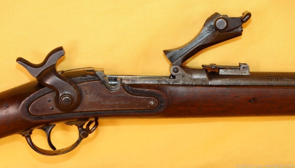 Rare Springfield Model 1870 .50-70 Trapdoor Rifle c. 1872-img-7