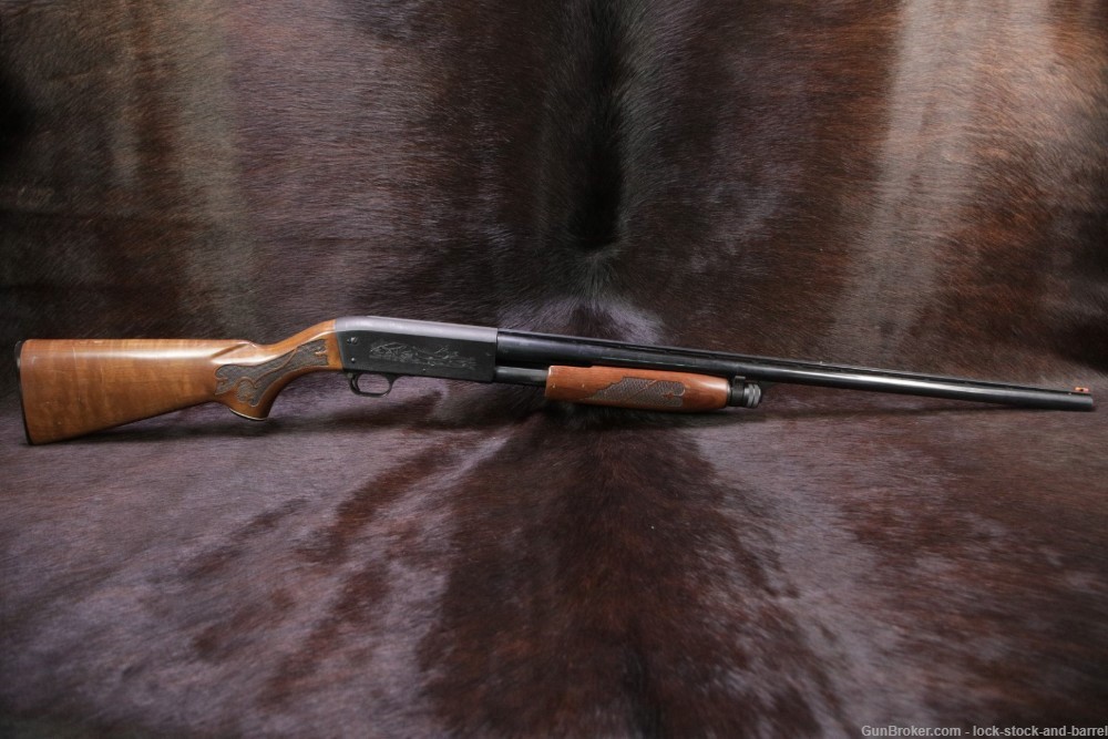 Ithaca Model 37 Featherlight 12 GA 28" Slam Fire Pump Action Shotgun, C&R-img-7