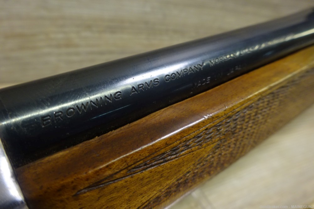 Engraved Browning BLR Winchester 358 Lever Action 20" Rifle No Reserve -img-3