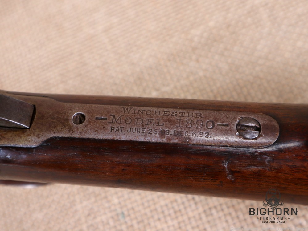 Winchester, Model 1890 .22 W.R.F. "Gallery Gun" 1901 Slide-Action Rifle -img-28
