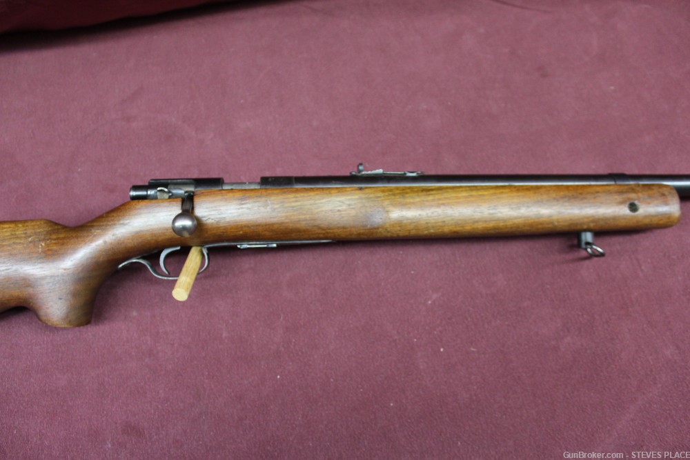 Vintage 1946 Winchester 75 Target .22 Rifle with 1 Magazine-img-3