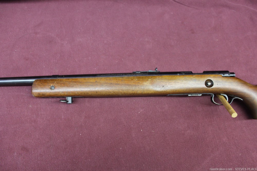 Vintage 1946 Winchester 75 Target .22 Rifle with 1 Magazine-img-6