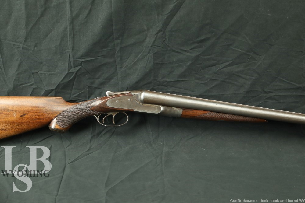 Lefever Arms Co. G Grade 12 GA SXS Side by Side Double Shotgun C&R-img-0
