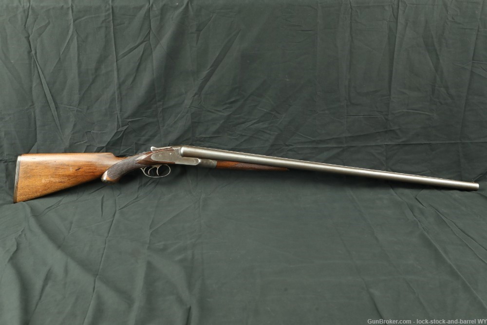 Lefever Arms Co. G Grade 12 GA SXS Side by Side Double Shotgun C&R-img-2