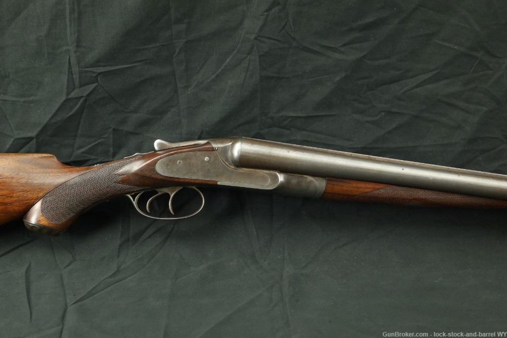 Lefever Arms Co. G Grade 12 GA SXS Side by Side Double Shotgun C&R-img-4