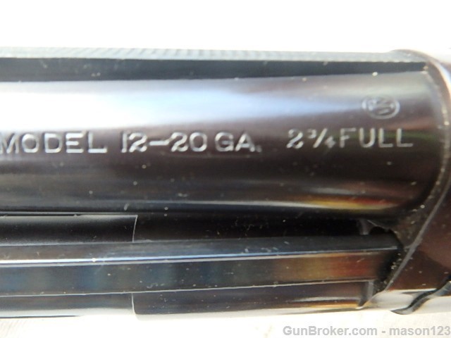 2O GA 2-3/4 INCH WINCHESTER MODEL 12 IN A 28 INCH SOLID RIB FULL-img-22