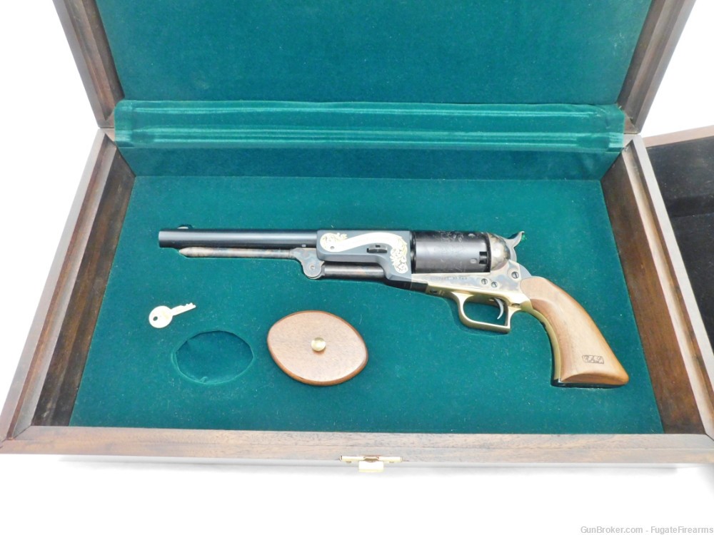 Colt Walker Heritage 2nd Generation Blackpowder New In The Case-img-0