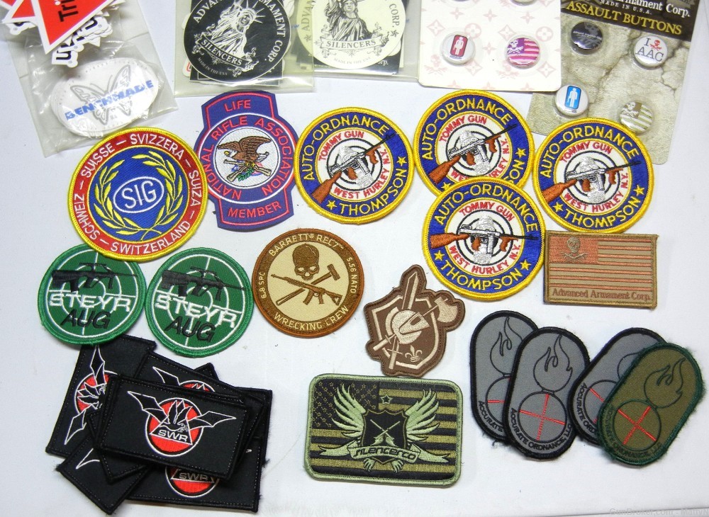 Patches , Pins and Stickers -img-2