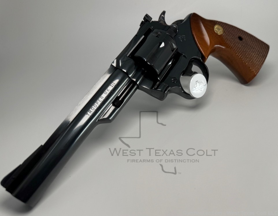 Colt Trooper MKIII 1979 Production .22 LR 6" Barrel 99% In The Box-img-3
