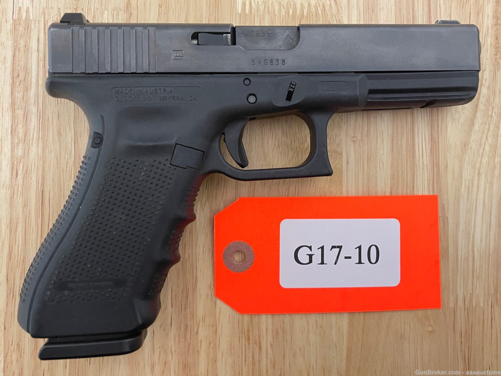 Glock 17 Gen4 9mm/9x19/9Para/9Luger PD Trade-in Used Glock 17rd-img-6