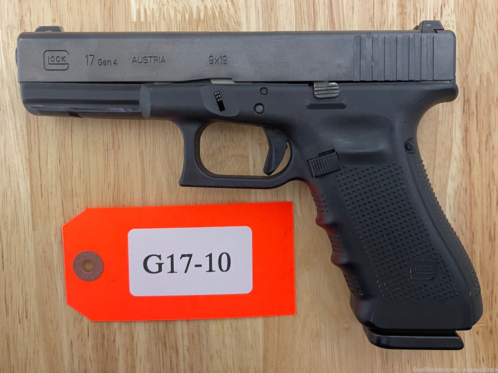 Glock 17 Gen4 9mm/9x19/9Para/9Luger PD Trade-in Used Glock 17rd-img-1