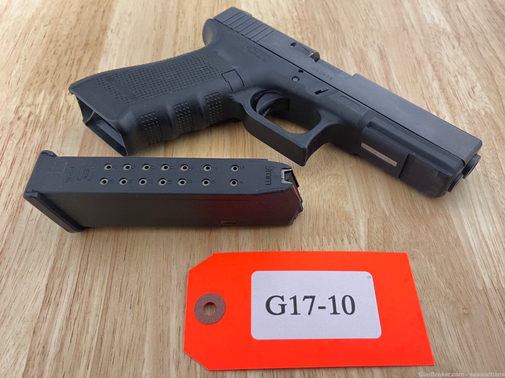 Glock 17 Gen4 9mm/9x19/9Para/9Luger PD Trade-in Used Glock 17rd-img-0