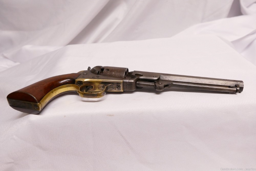 Rare Colt 1849 Pocket "Buffalo" Colt Revolver cal. 31 D. Co. 74th N. Y. -img-11