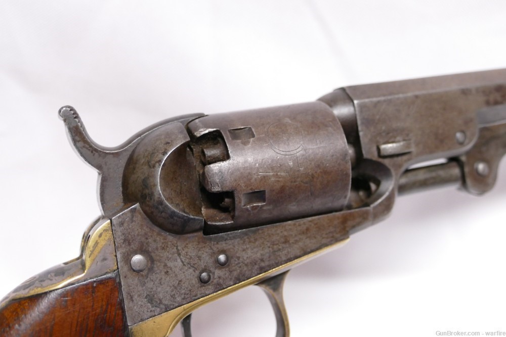 Rare Colt 1849 Pocket "Buffalo" Colt Revolver cal. 31 D. Co. 74th N. Y. -img-21