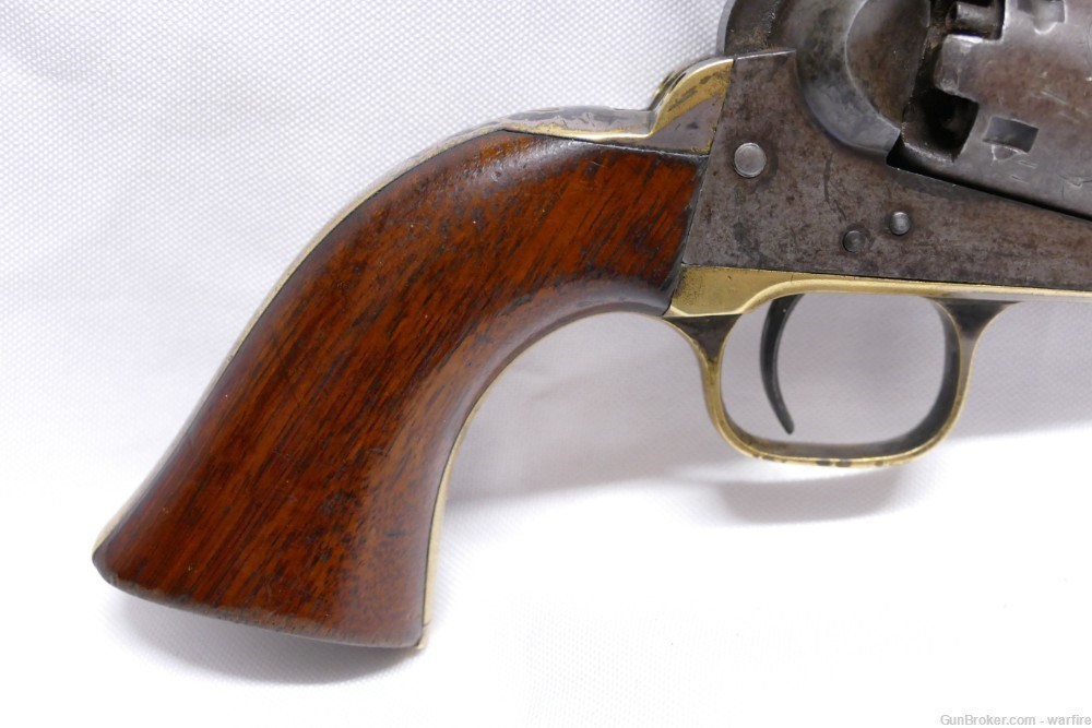 Rare Colt 1849 Pocket "Buffalo" Colt Revolver cal. 31 D. Co. 74th N. Y. -img-7