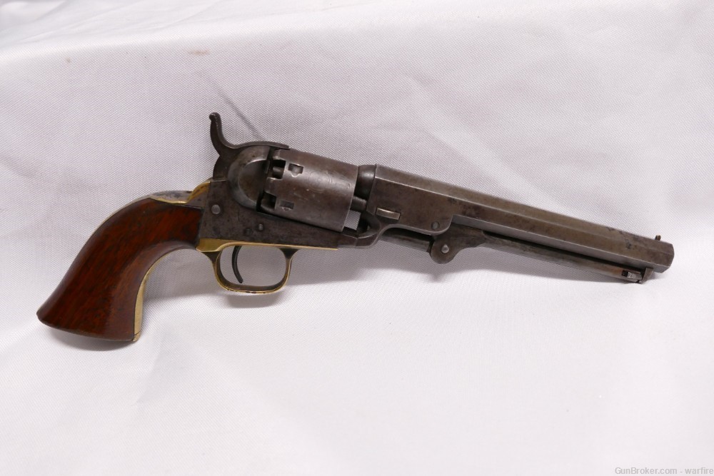 Rare Colt 1849 Pocket "Buffalo" Colt Revolver cal. 31 D. Co. 74th N. Y. -img-6