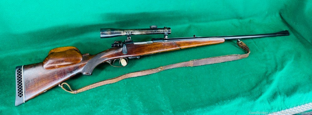 Christoph Funk Bolt Action Rifle Model 98 in 7MM w/Emil Busch QD Scope-img-9
