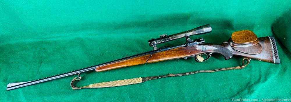 Christoph Funk Bolt Action Rifle Model 98 in 7MM w/Emil Busch QD Scope-img-0