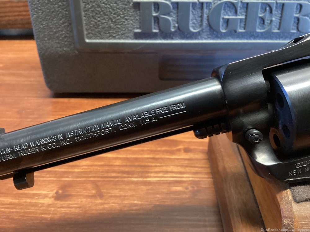 Ruger New Model Single Six Convertible .22LR/WMR 5.5” w/ Box Good Bore-img-6