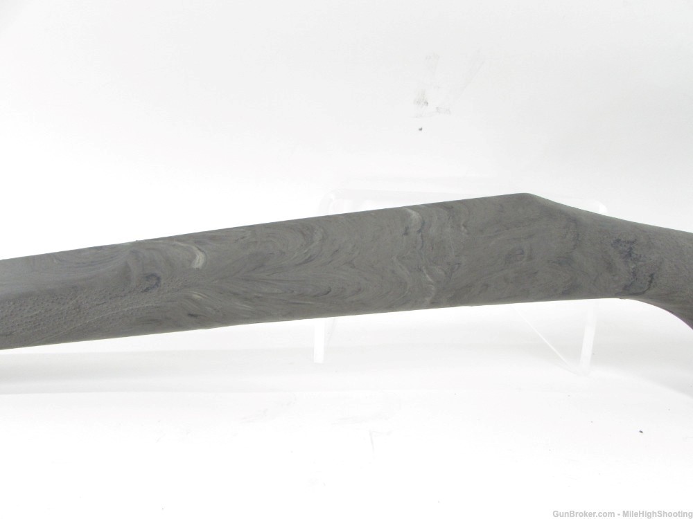 Used: HOGUE Overmolded Stock w/ mag-well for Rem 700 Short Action - Gray-img-7