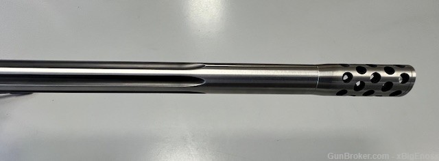 WEATHERBY MKV 28" 338-378WBYMAG BLK/GRY WEB stock, SS Fluted ported barrel.-img-15