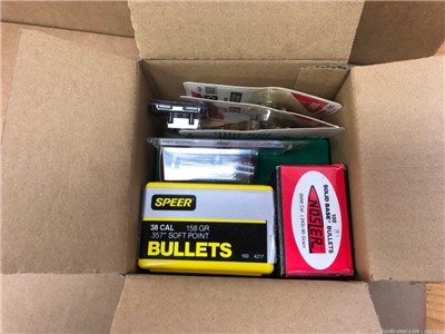 Ammunition Reloaders Supplies Assortment Bargain Box