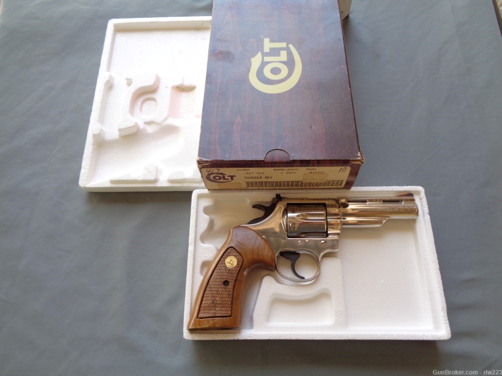Colt Trooper MKV...Very Nice 1982  Free Shipping-img-2