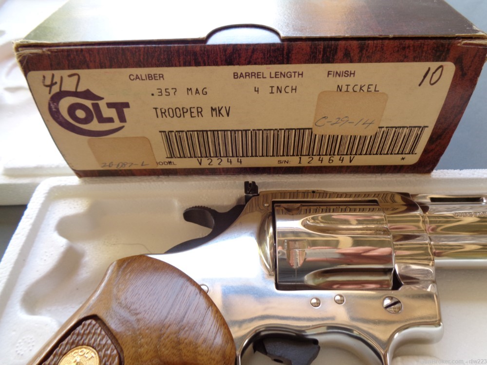 Colt Trooper MKV...Very Nice 1982  Free Shipping-img-1