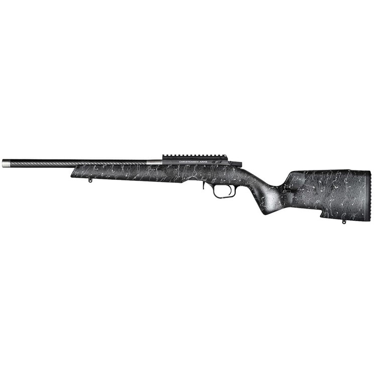 Christensen Arms Ranger 22LR 18" 1:16 Black w/ Gray Webbing Rifle-img-1