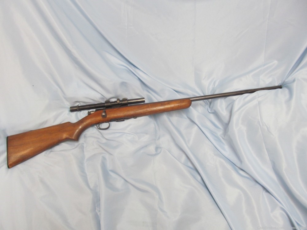 Winchester Model 69 22 S/L/LR 25" Winchester 69 +WEAVER 333-img-0